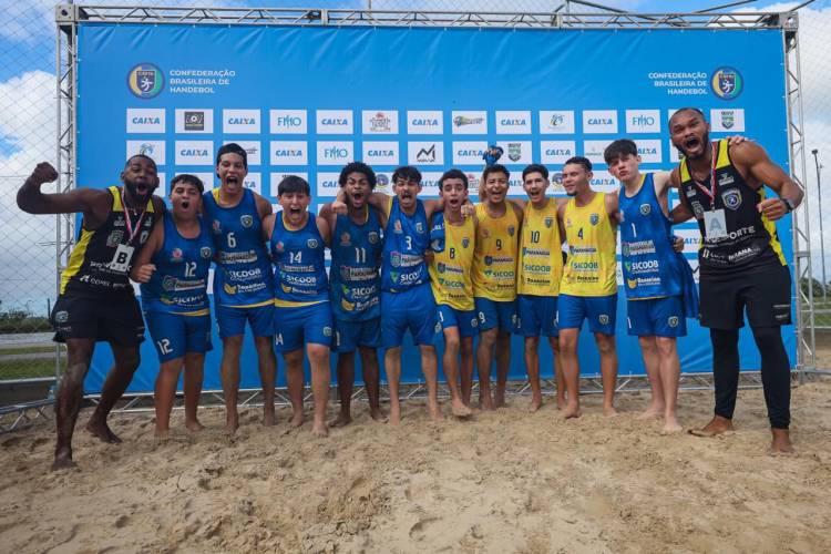 AHPA/SESPOR/SICOOB/Paranaguá conquista dois títulos e brilha na 2ª Etapa do Circuito Brasileiro de Handebol de Praia 2026