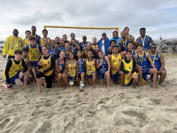 AHPA/SESPOR/SICOOB/Paranaguá conquista título, três pódios e tem atletas entre os destaques da 2ª Etapa do Circuito Paranaense de Handebol de Praia