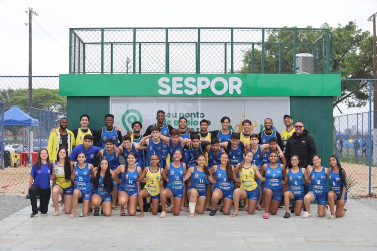 AHPA/SESPOR/SICOOB/Paranaguá faz bonito em casa e coloca Paranaguá em destaque na 3ª etapa do Circuito Paranaense de Handebol de Praia