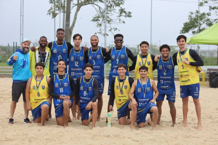 AHPA/SESPOR/SICOOB/Paranaguá faz bonito em casa e coloca Paranaguá em destaque na 3ª etapa do Circuito Paranaense de Handebol de Praia