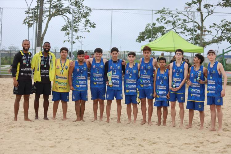 AHPA/SESPOR/SICOOB/Paranaguá faz bonito em casa e coloca Paranaguá em destaque na 3ª etapa do Circuito Paranaense de Handebol de Praia