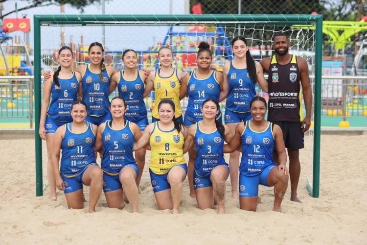 AHPA/SESPOR/SICOOB/Paranaguá faz bonito em casa e coloca Paranaguá em destaque na 3ª etapa do Circuito Paranaense de Handebol de Praia