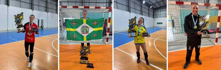 AHPA/SESPOR/SICOOB/Paranaguá conquista o título do Metropolitano Master Feminino de Handebol
